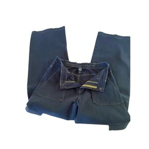 Wild Fable Navy Blue Wide-Leg Cargo Pants – Size M